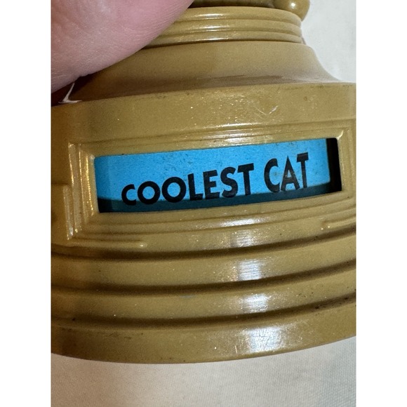 Felix The Cat MVP Trophy Spinner Award Vintage 1990s Toy Figure Coolest Cat - Picture 8 of 10